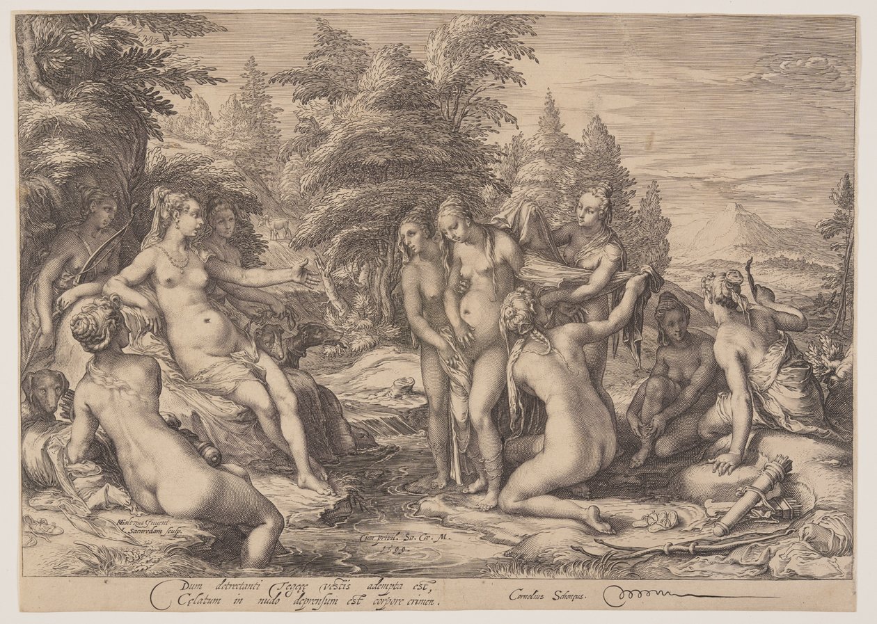 Diana e Callisto da Jan Saenredam
