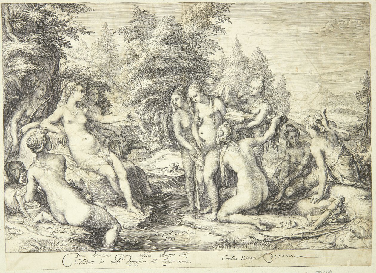 Diana e Callisto da Jan Saenredam