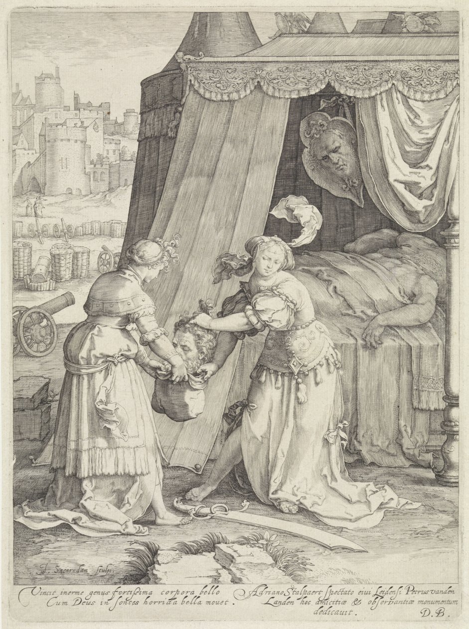 Giuditta con la testa di Oloferne da Jan Saenredam
