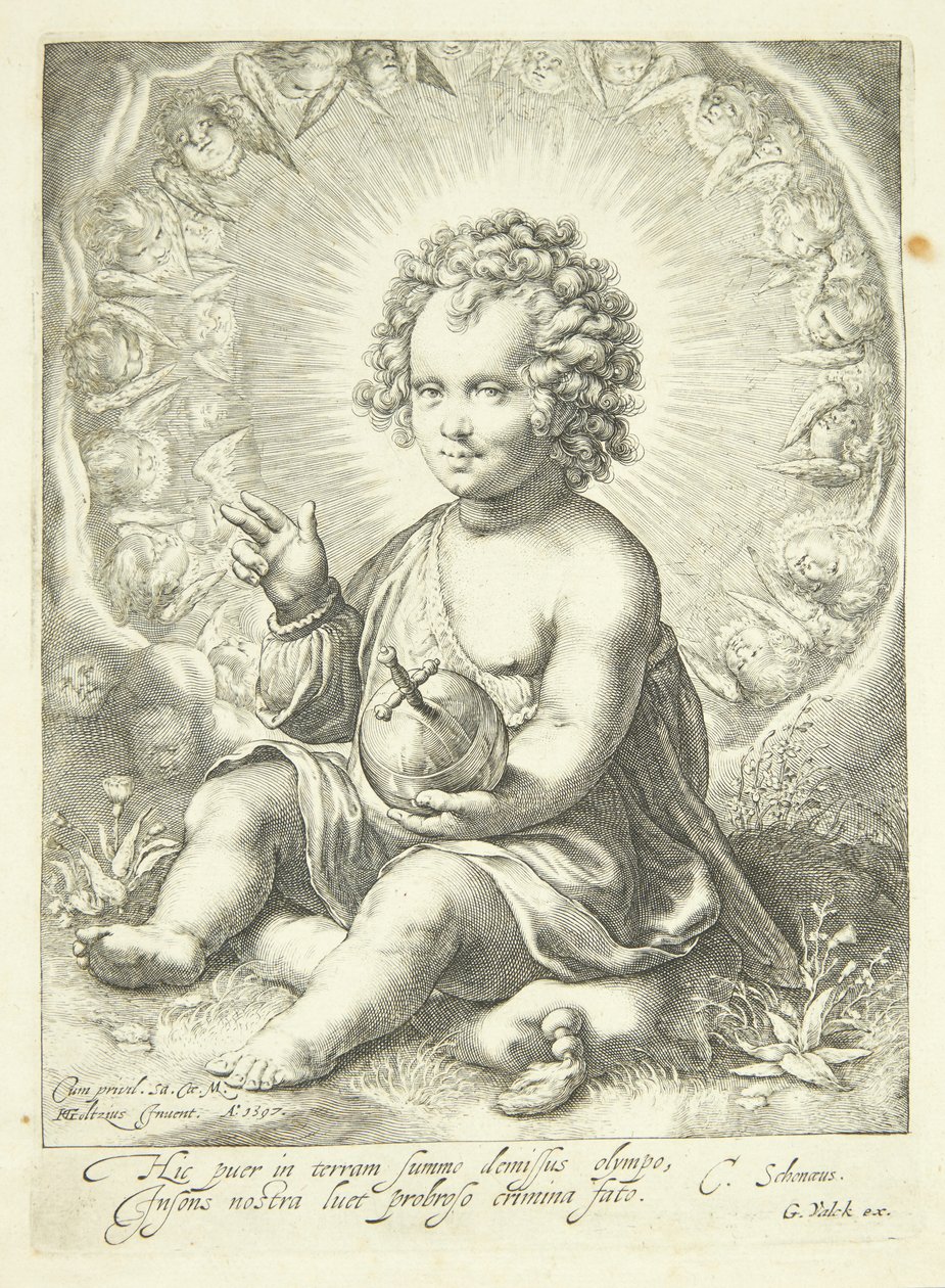 Salvator Mundi da Jan Saenredam
