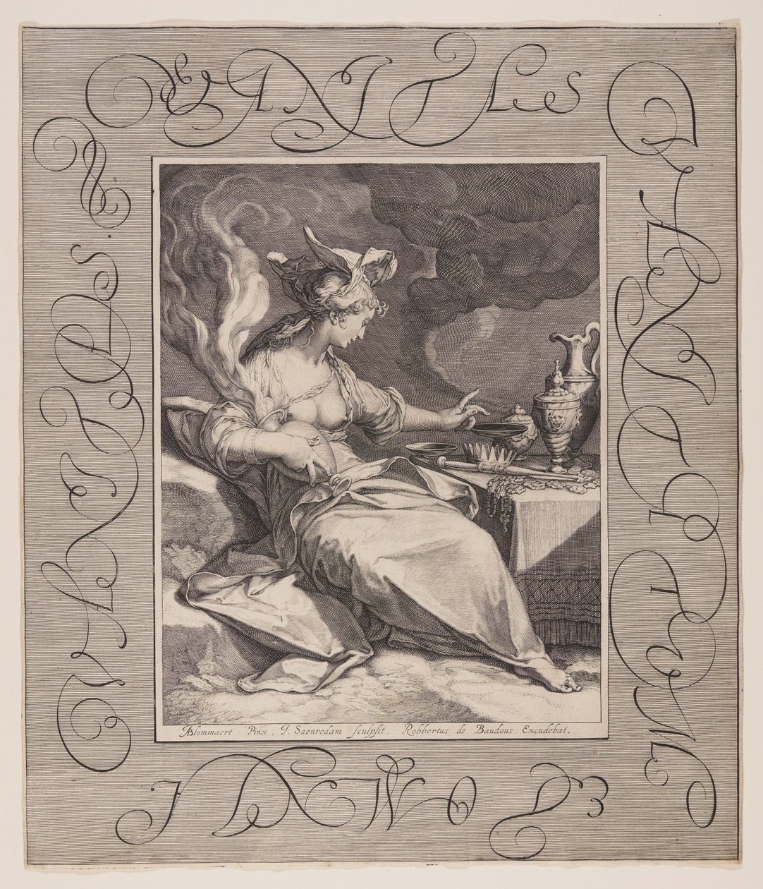 Vanitas Vanitatum et Omnia Vanitas da Jan Saenredam