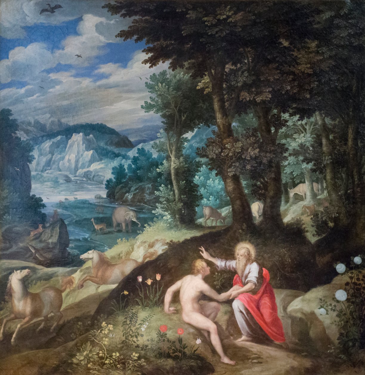 Creazione di Adamo da Jan Soens