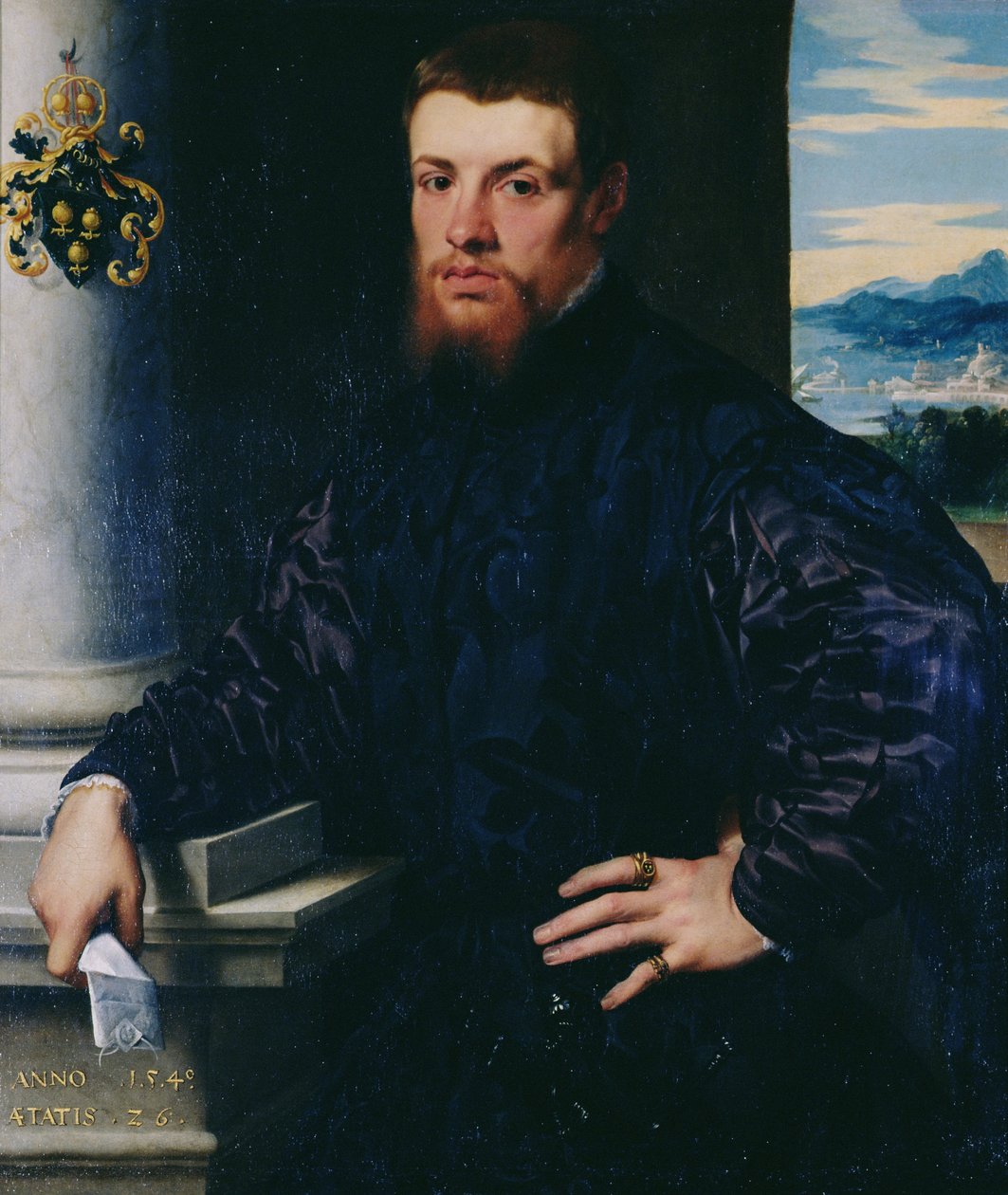 Melchior von Brauweiler (1515-69) 1540 da Jan Stephen van Calcar