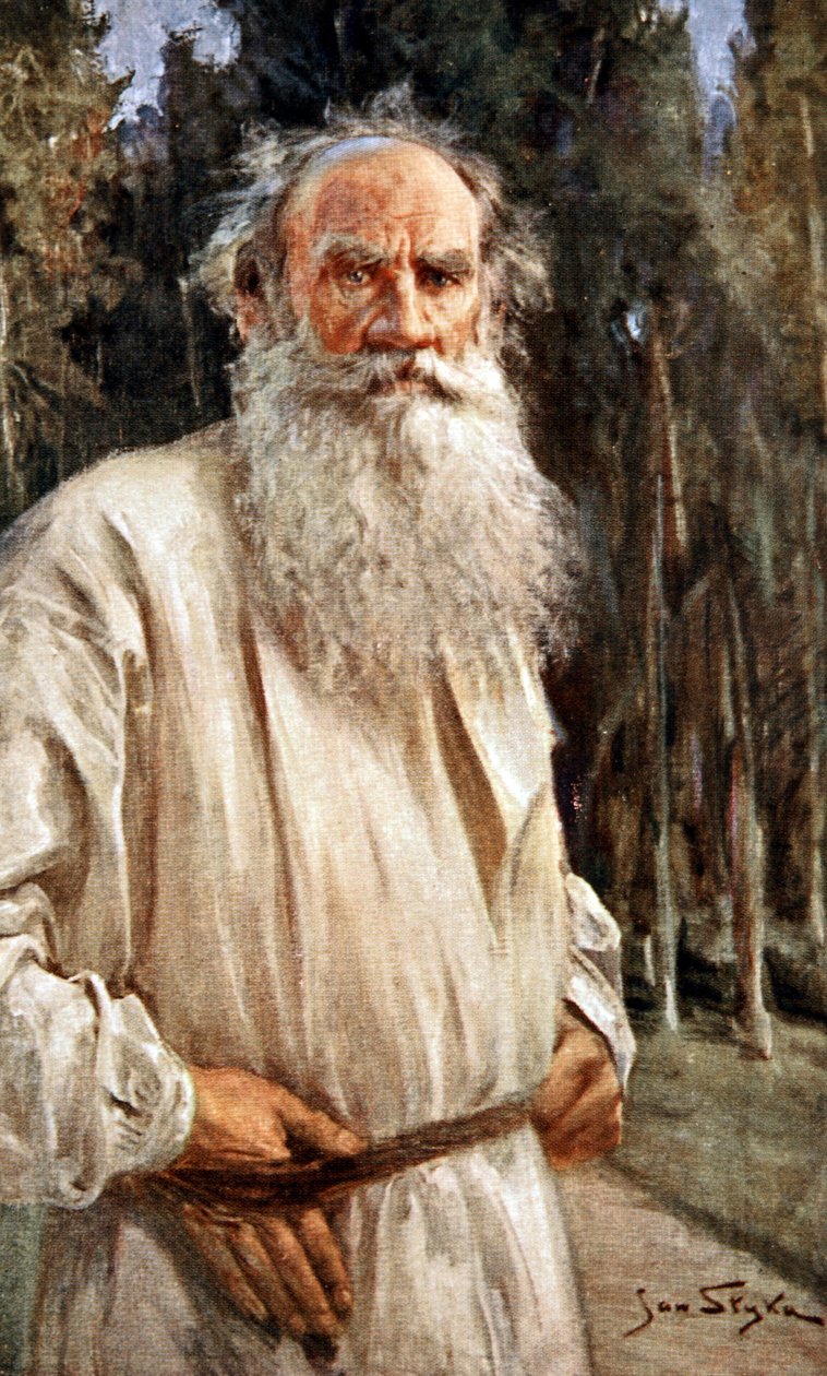 Lev Tolstoj, c.1905 da Jan Styka