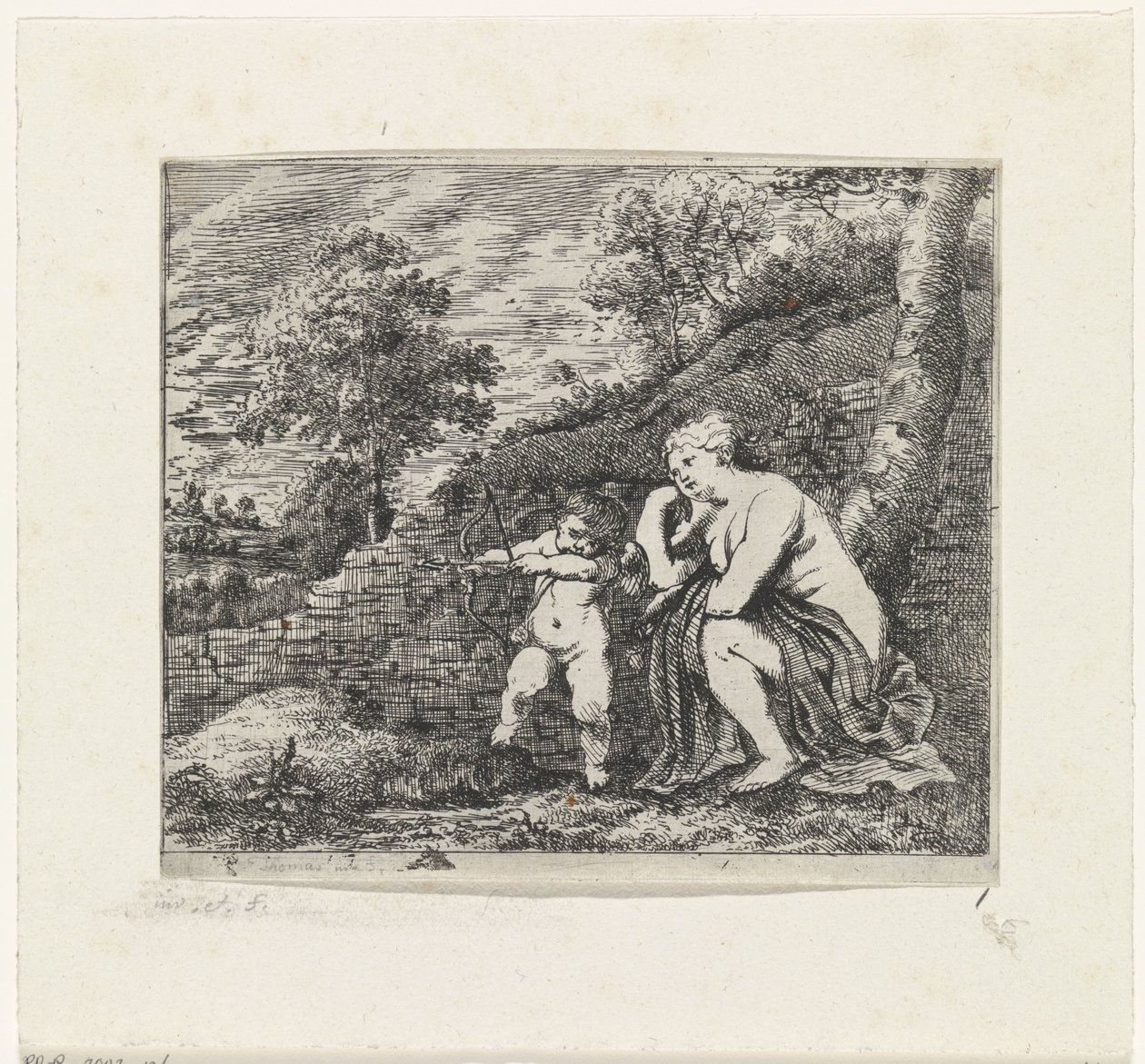 Venere e Cupido da Jan Thomas