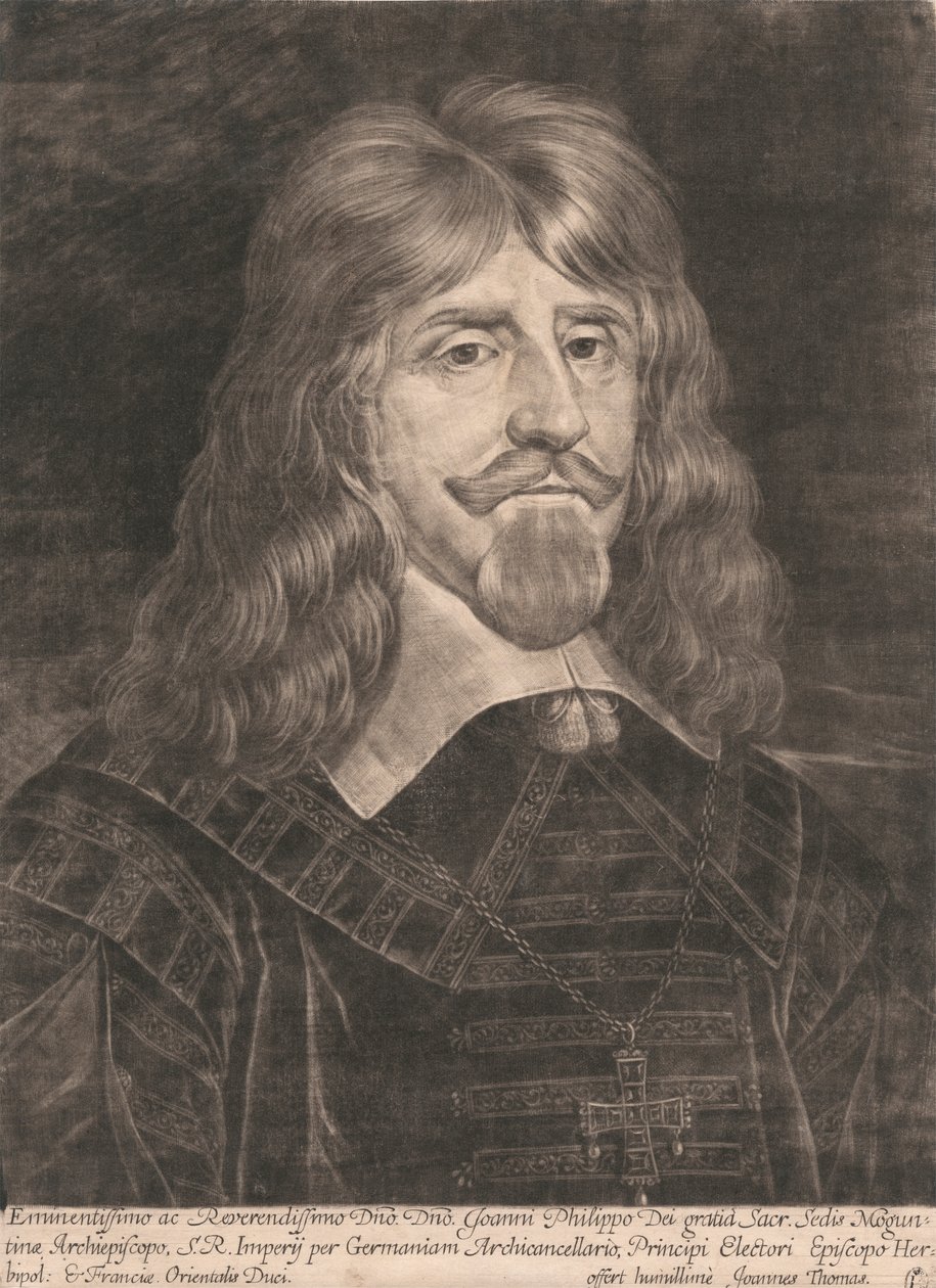 Johannes Philipp von Schönborn da Jan Thomas of Ypres