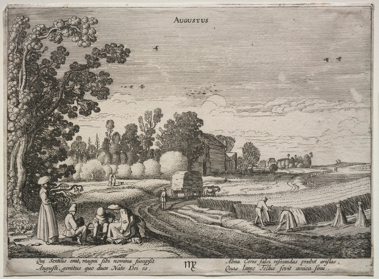 I Dodici Mesi: Agosto da Jan Van de Velde