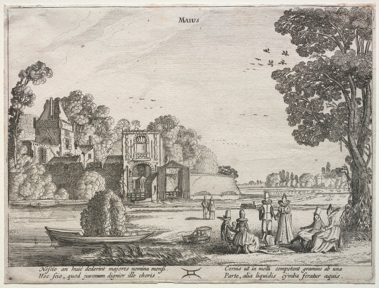 I dodici mesi: maggio da Jan Van de Velde