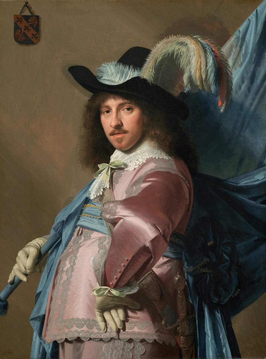 Andries Stilte come portabandiera, 1640 da Jan Verspronck