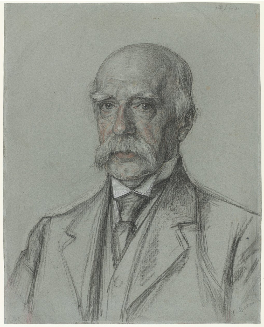 Ritratto di F.J. Spakler da Jan Veth