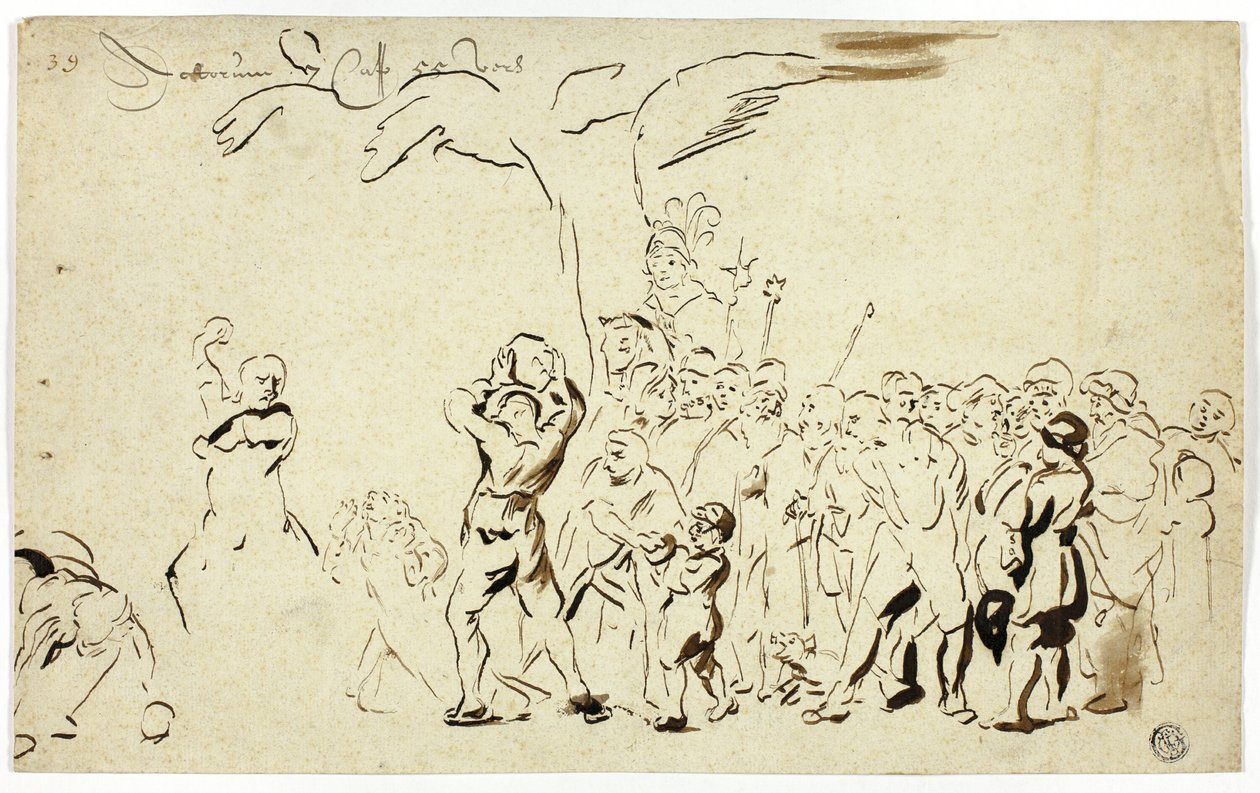 Lapidazione di Santo Stefano da Jan Victors