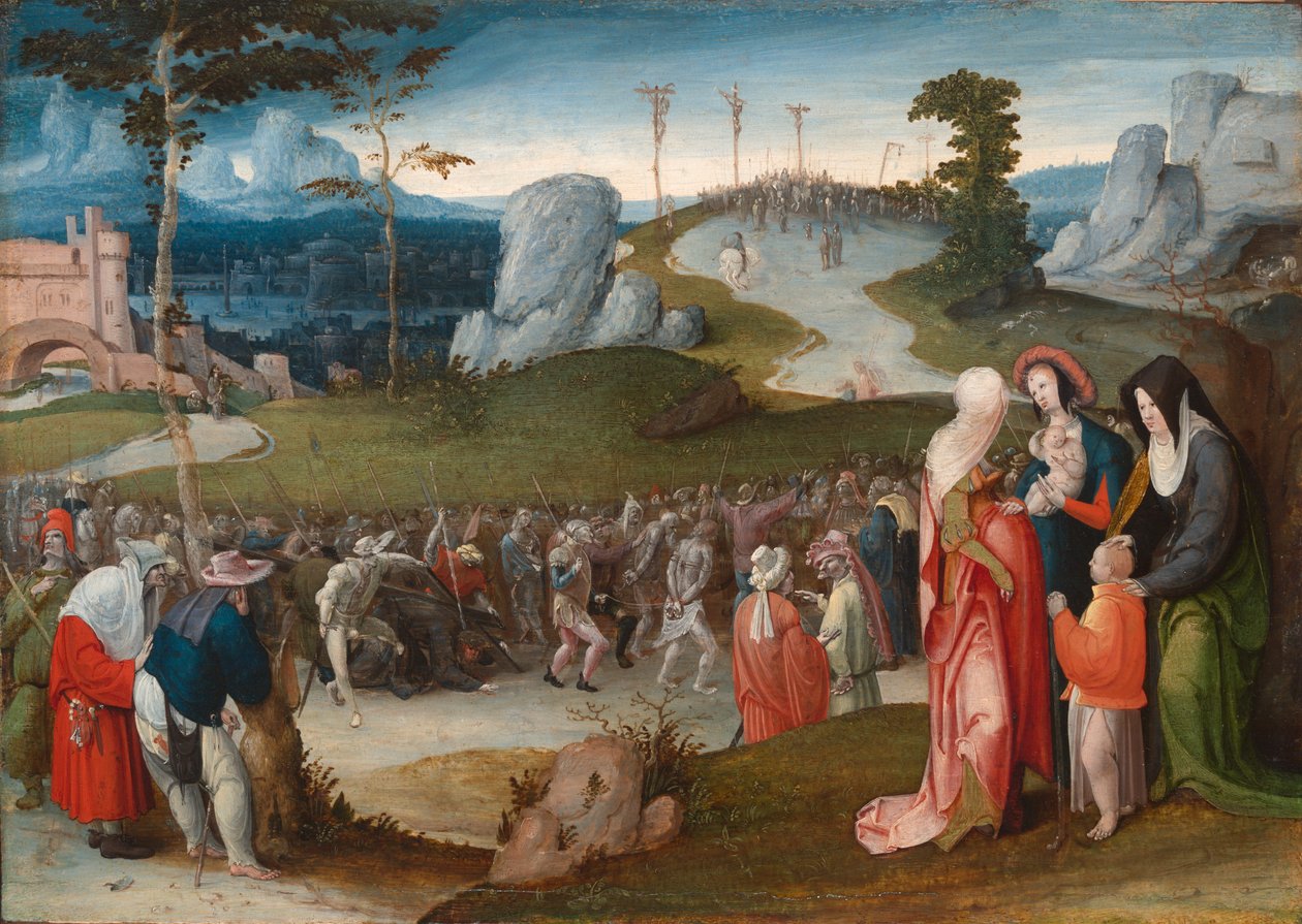 La Processione al Calvario da Jan Wellens de Cock