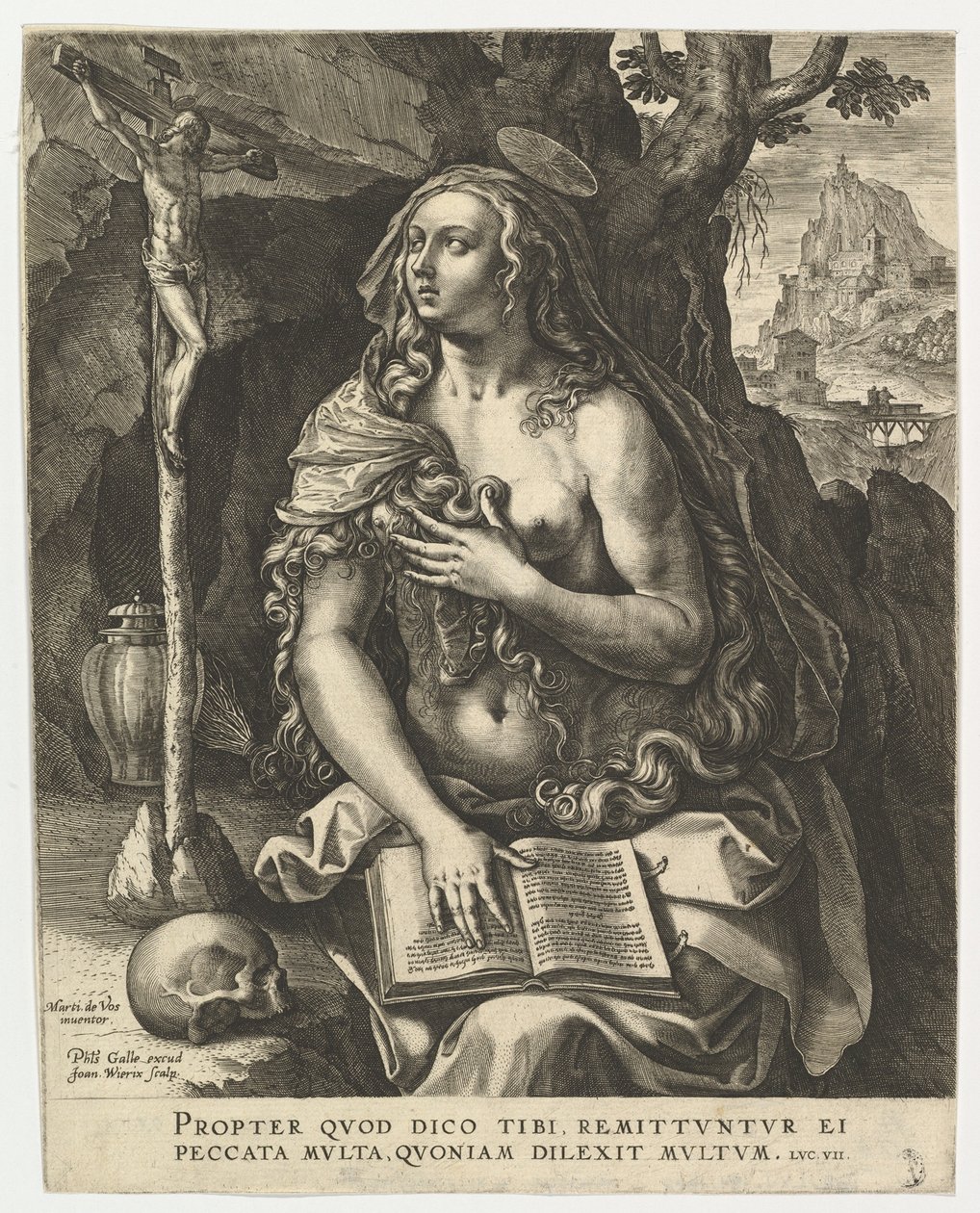 Maria Maddalena da Jan Wierix