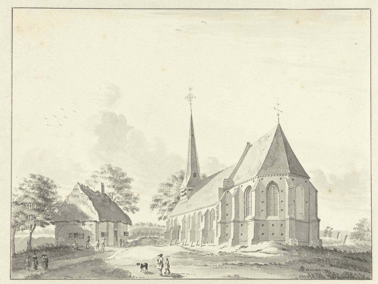Chiesa di Aalst da Jan de Beijer