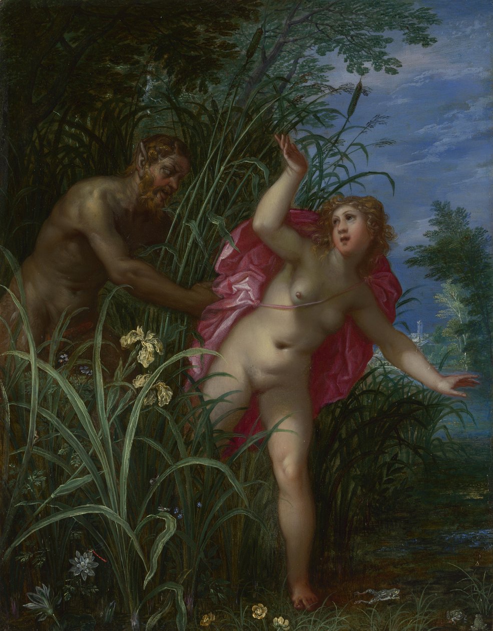 Pan che insegue Siringa, dopo il 1615 da Jan the Elder Brueghel