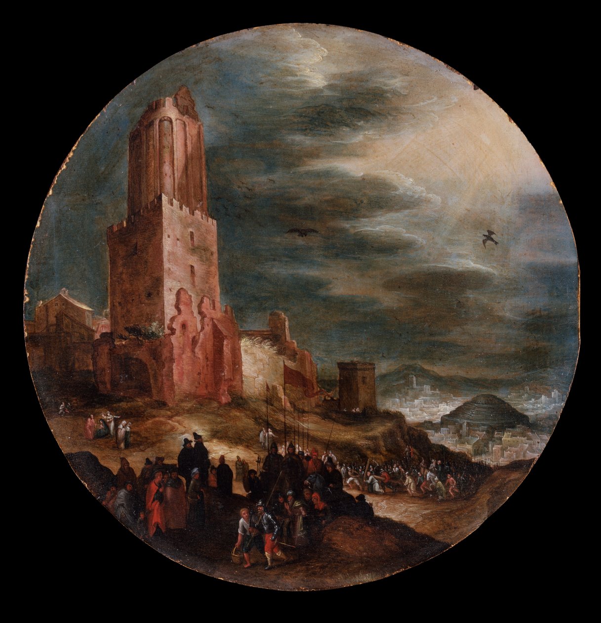 Strada per il Golgota, c.1600 da Jan the Elder Brueghel