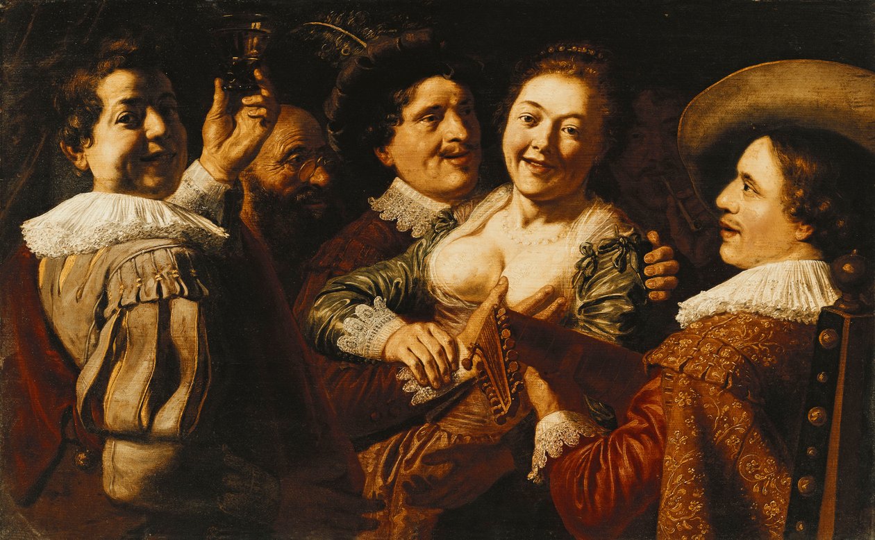 I Cinque Sensi da Jan the Elder Lievens
