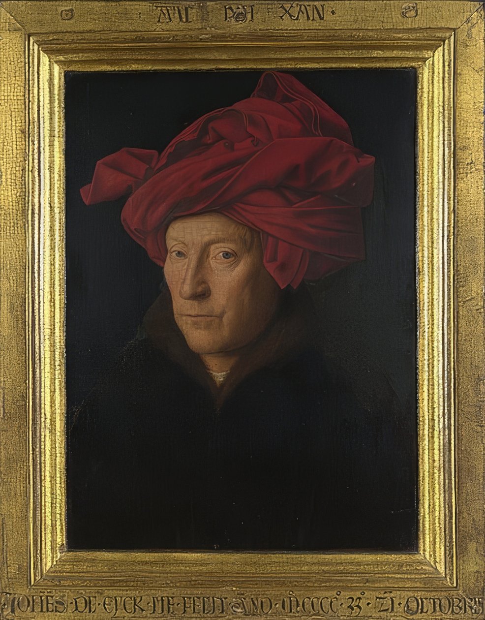 Ritratto di un uomo (Autoritratto?). 1433 da Jan van Eyck