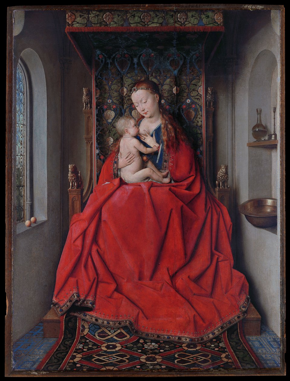 Lucca Madonna da Jan van Eyck