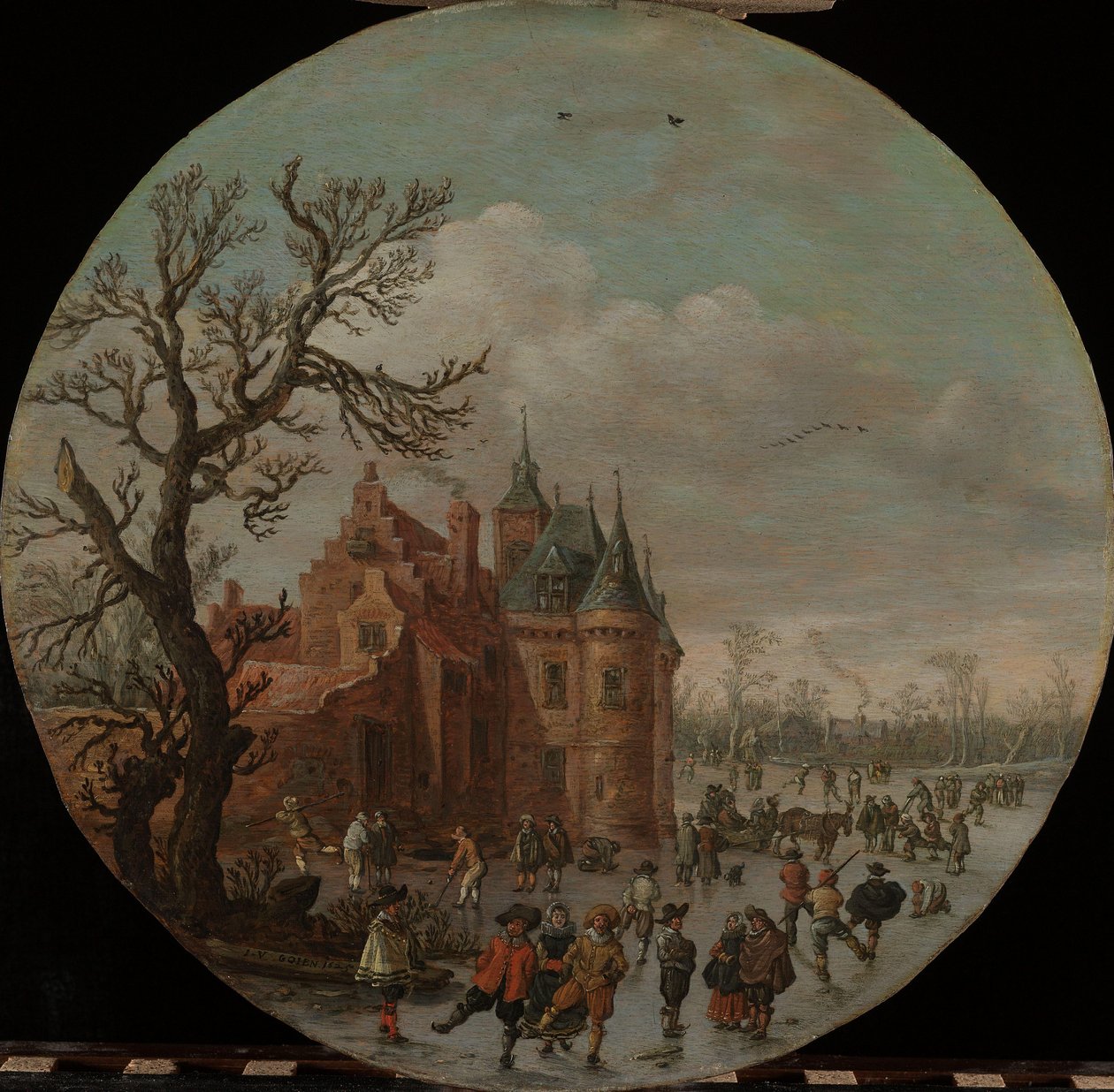 Inverno da Jan van Goyen (signed by artist)