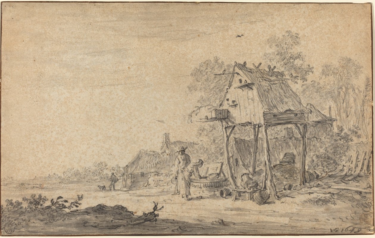 Paesaggio fluviale da Jan van Goyen