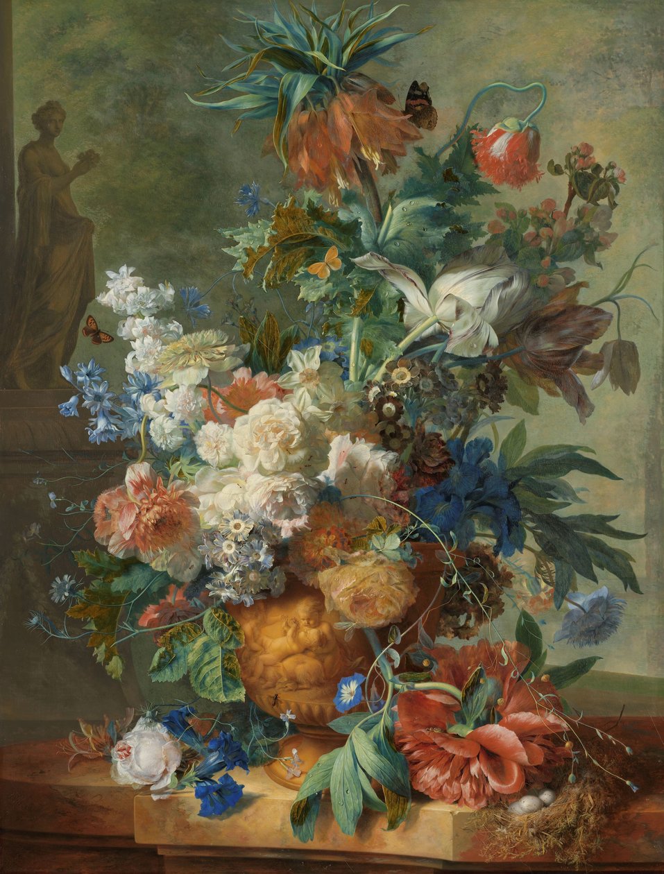 Natura morta con fiori da Jan van Huysum