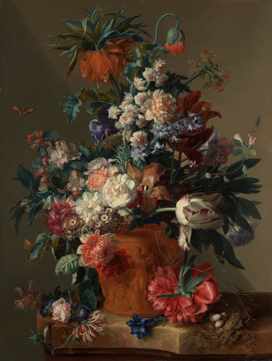 Vaso di fiori da Jan van Huysum