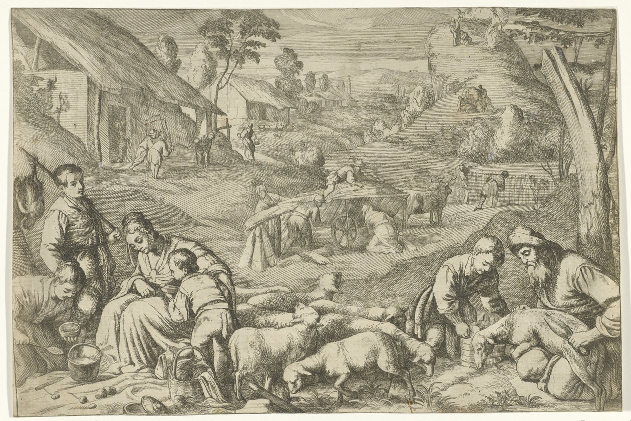 Estate (Le quattro stagioni) da Jan van Ossenbeeck
