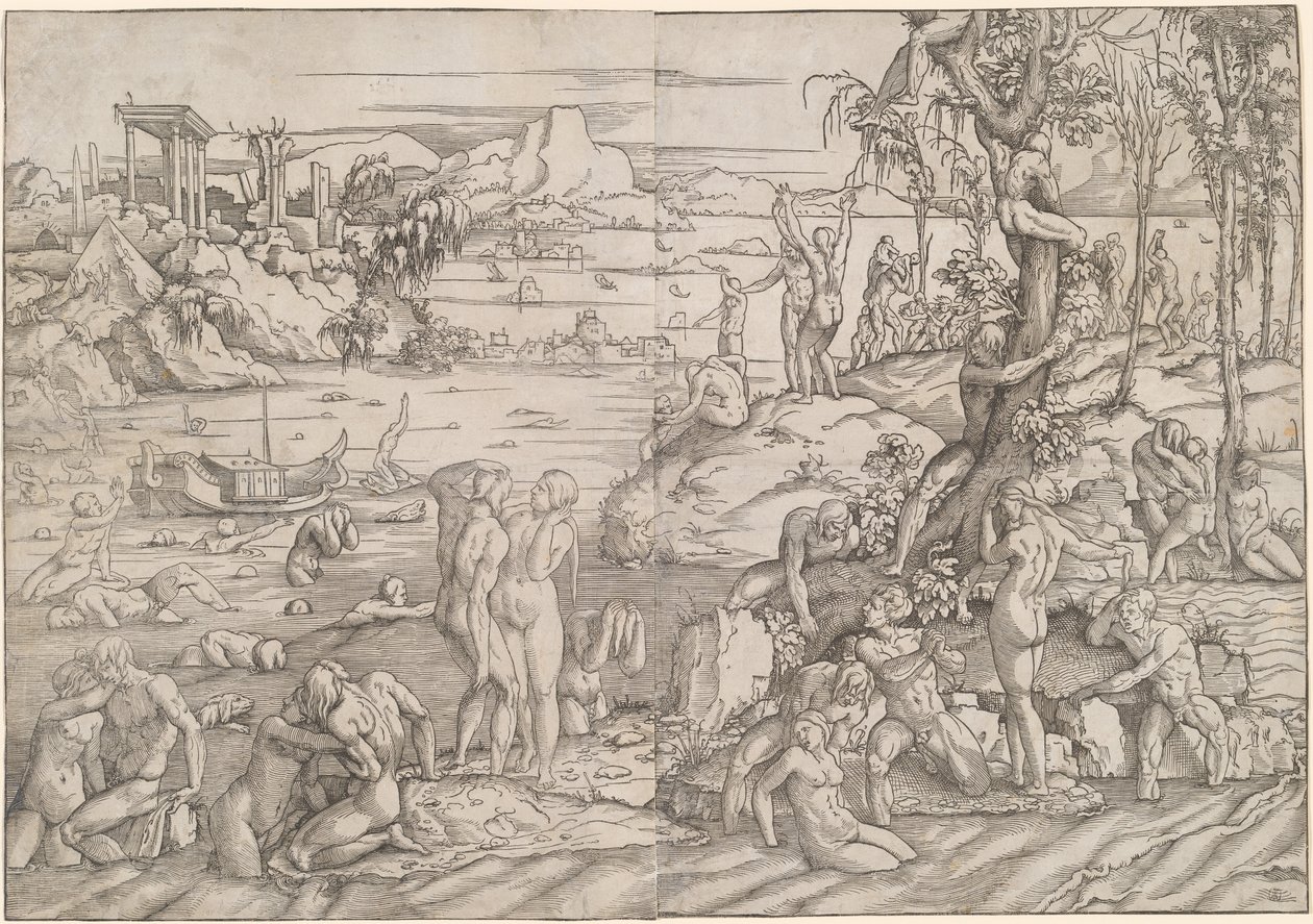 Il Diluvio da Jan van Scorel