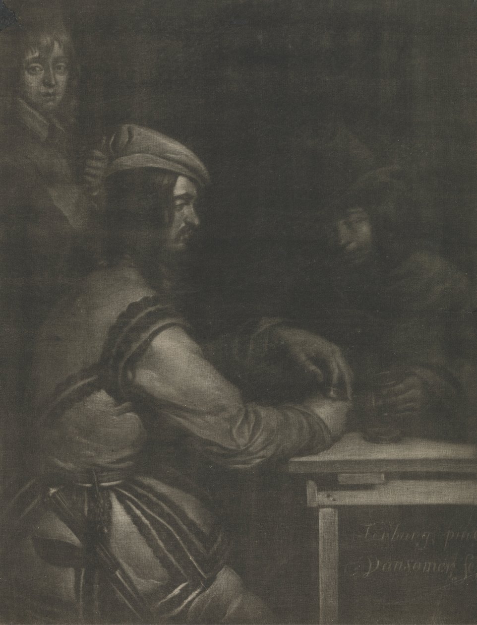 Scena in una locanda da Jan van Somer