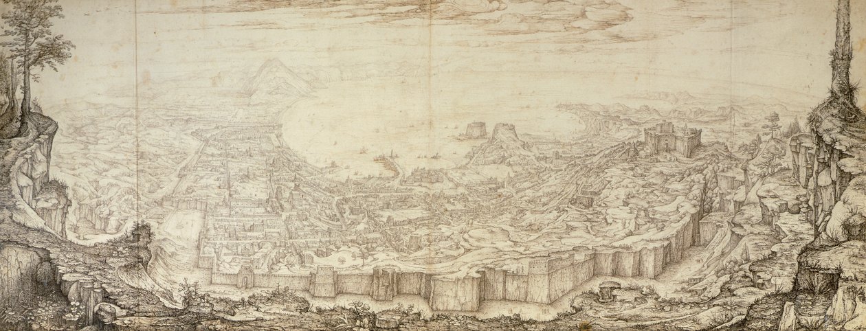 Veduta di Napoli da Jan van Stinemolen