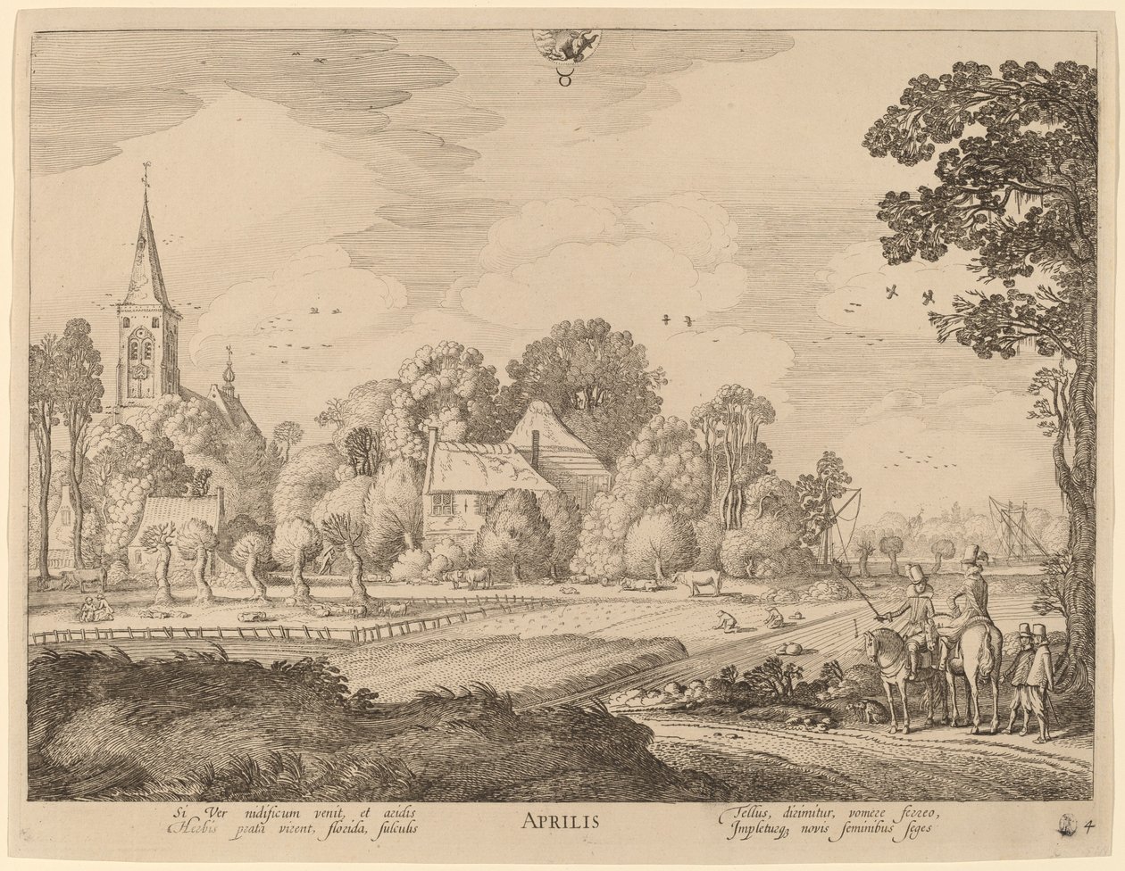 Aprile da Jan van de Velde II