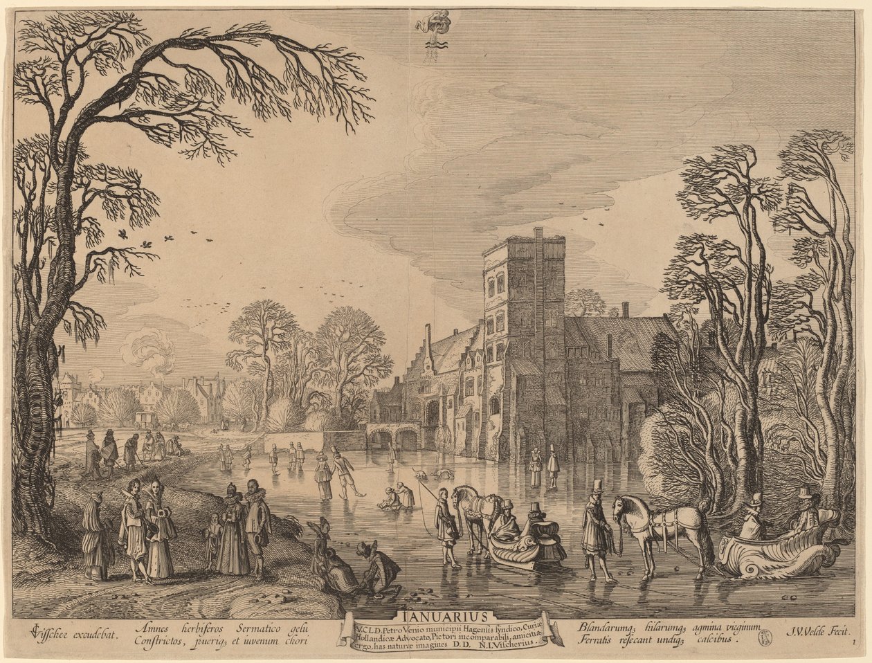 Gennaio da Jan van de Velde II