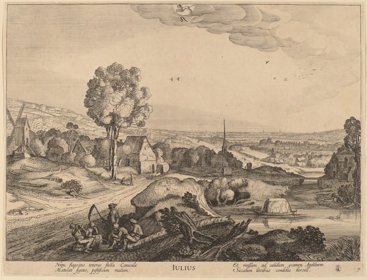 Luglio da Jan van de Velde II