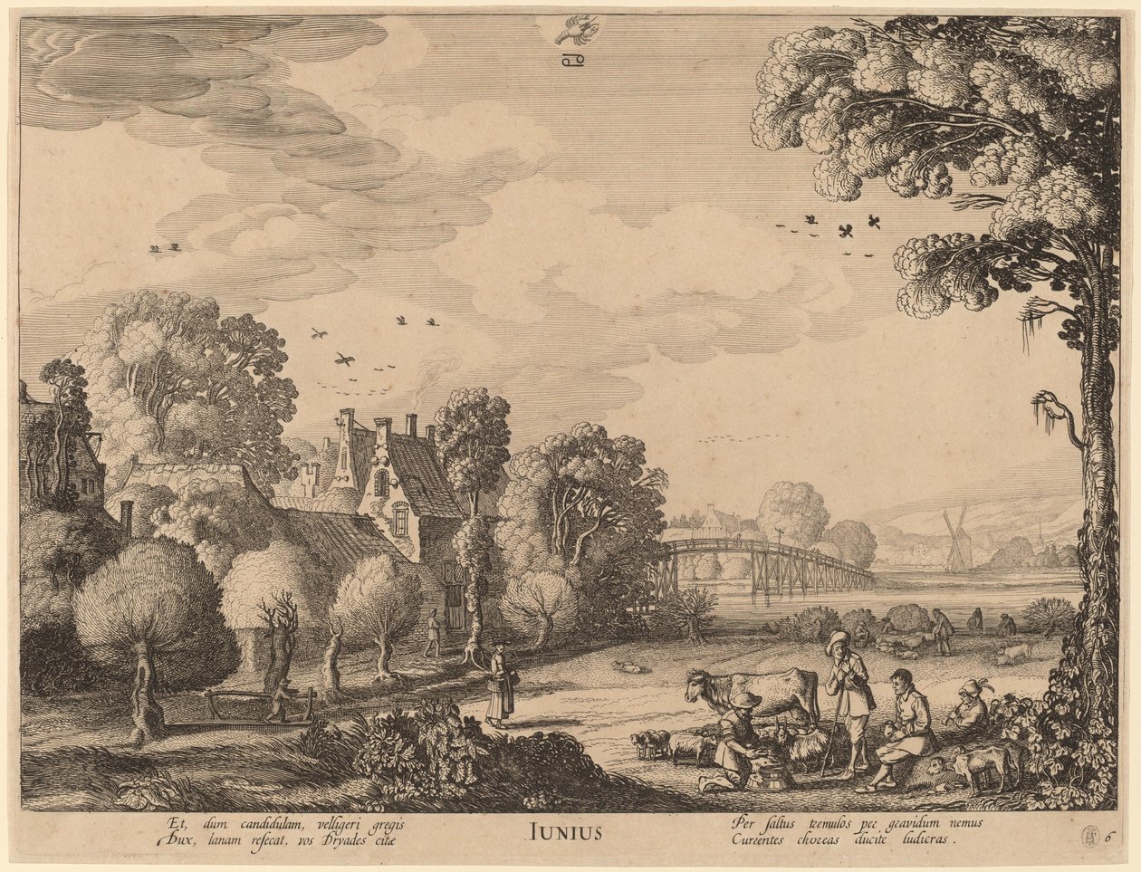 Giugno da Jan van de Velde II