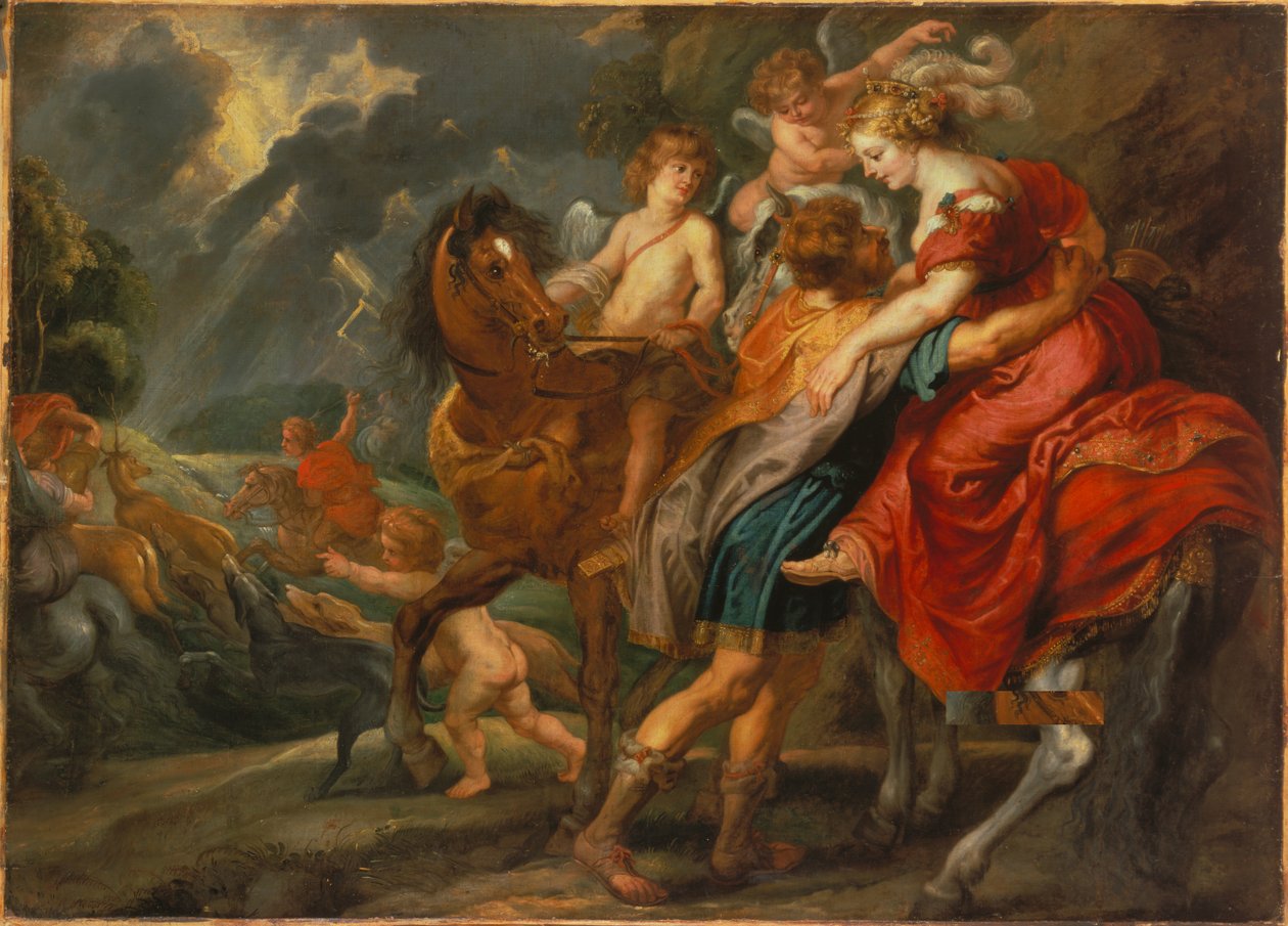 Didone ed Enea da Jan van den Hoecke