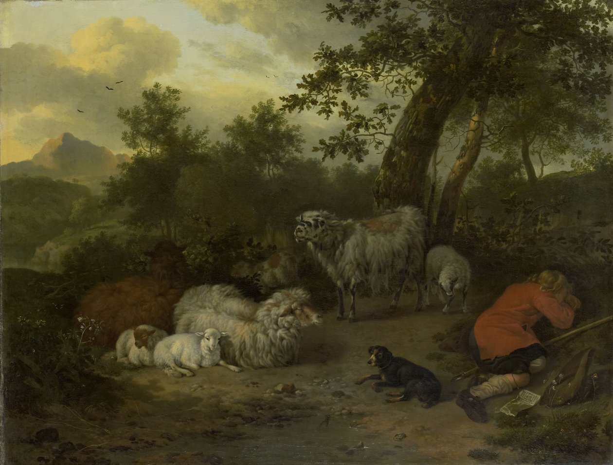 Il pastore dormiente da Jan van der Meer (II)