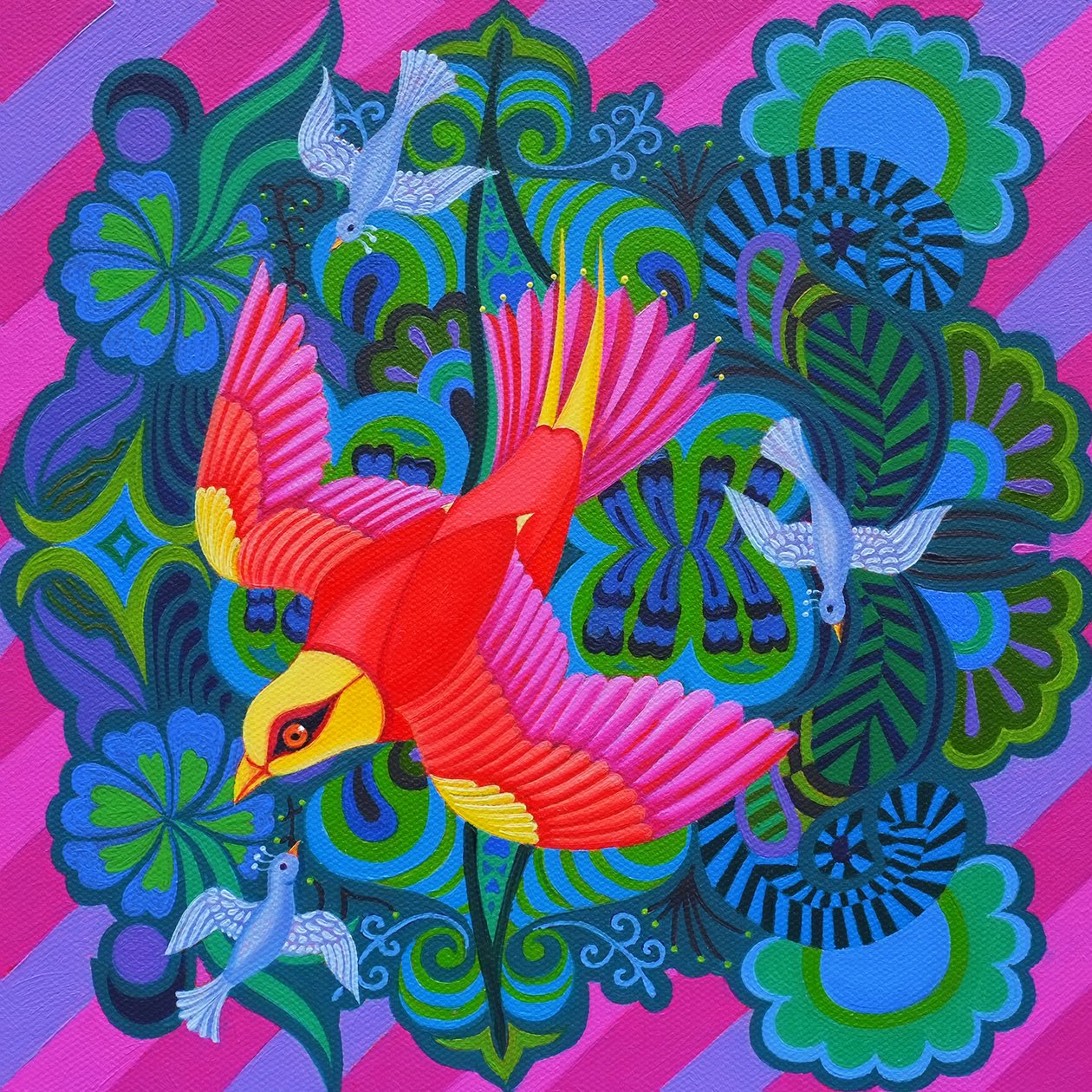 Uccello in picchiata, 2013 da Jane Tattersfield