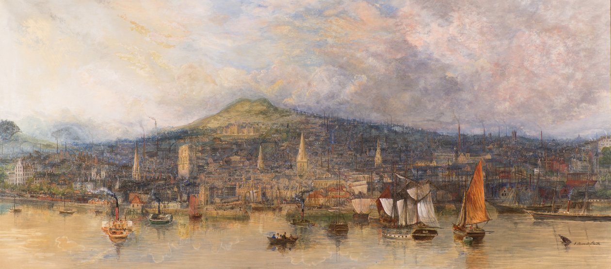 Dundee dal fiume da Jane Stewart Smith