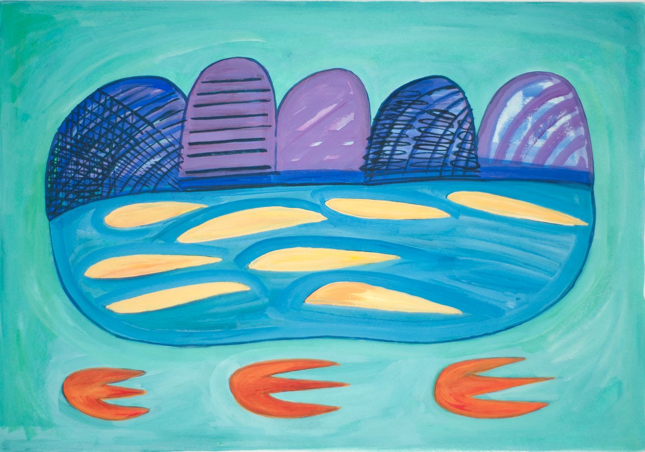 Montagne e Lago da Janet McKenzie