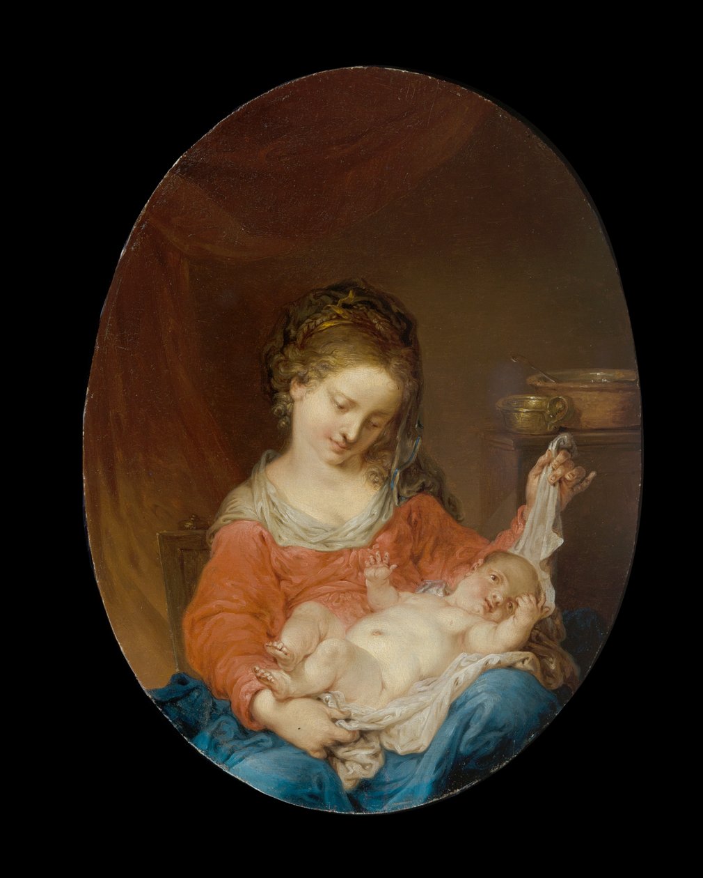 Vergine e Bambino da Januarius Zick