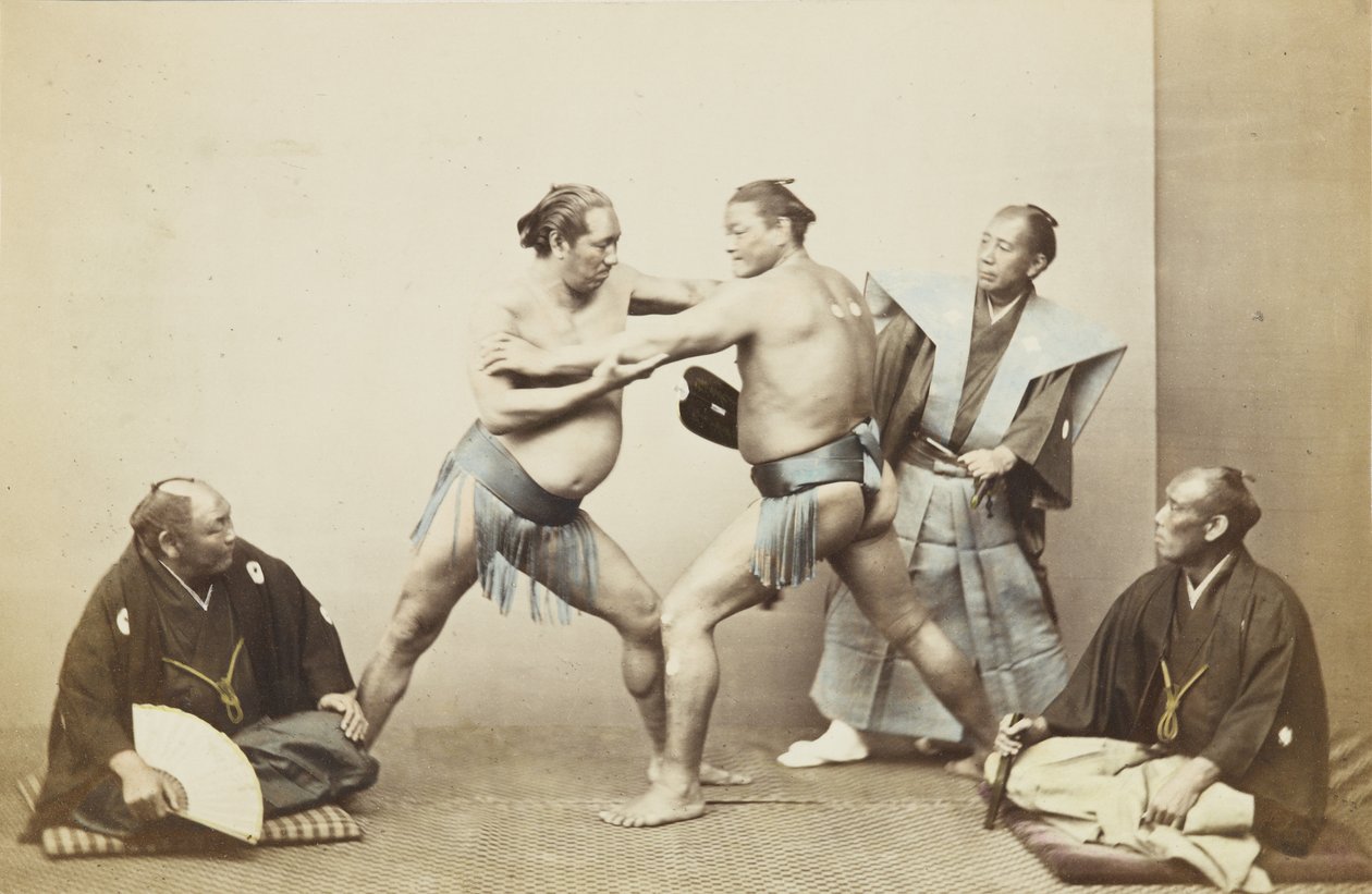 Lottatori di sumo da Japanese Photographer