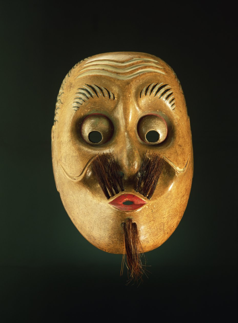 Maschera comica, Teatro Noh da Japanese School