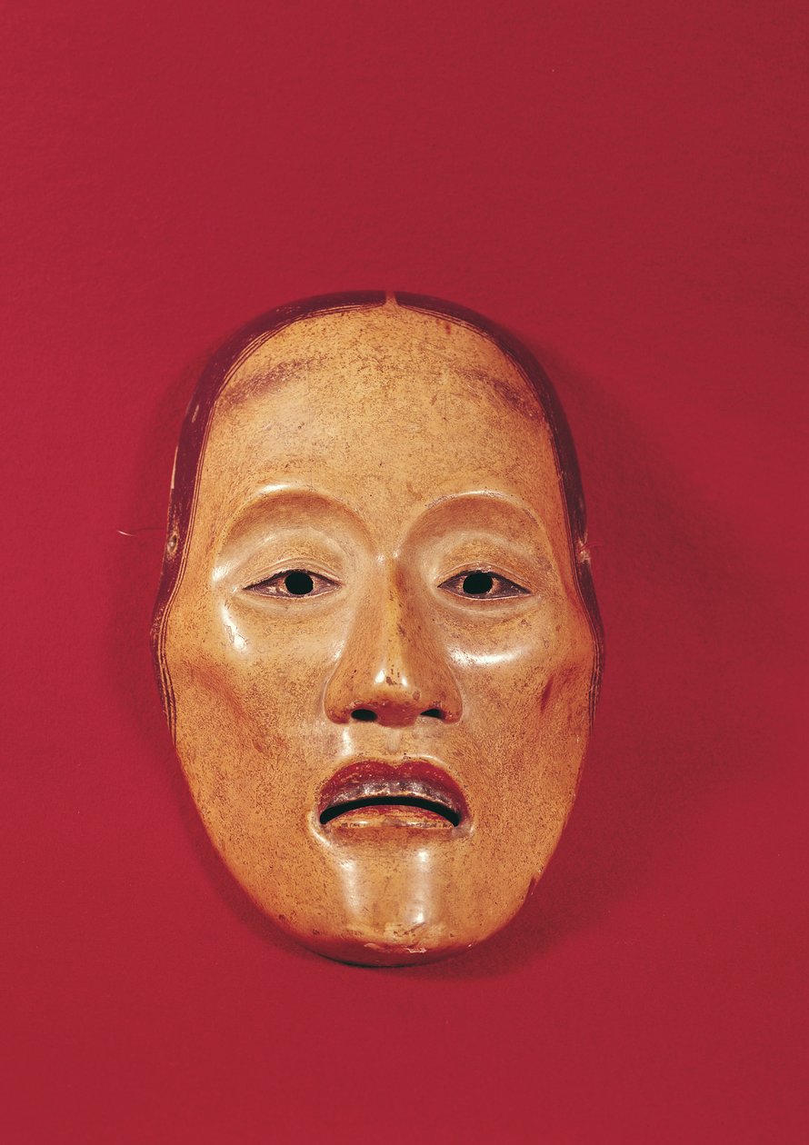 Maschera del teatro No da Japanese School