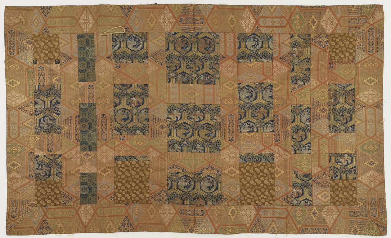 Abito di monaco buddista, periodo Edo, 1615-1868 da Japanese School