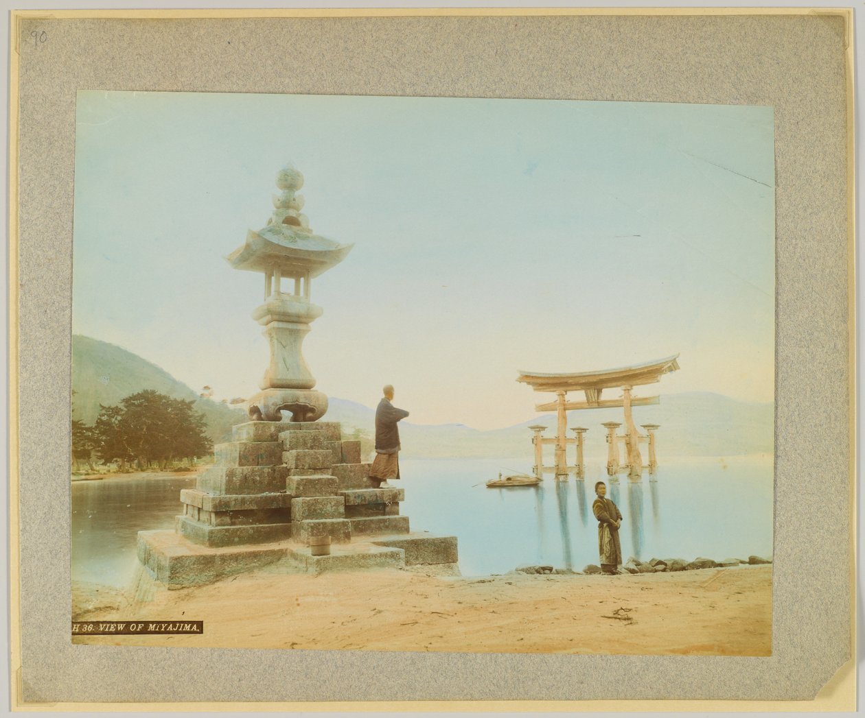 Vista di Miyajima, Giappone da Japanese Photographer