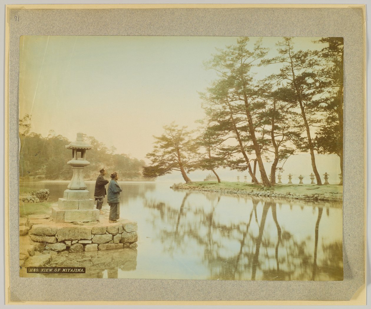 Vista di Miyajima, Giappone da Japanese Photographer