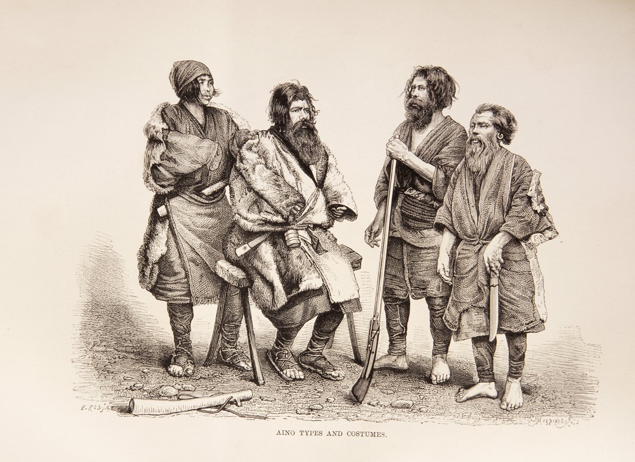 Popolo Ainu da Japanese School