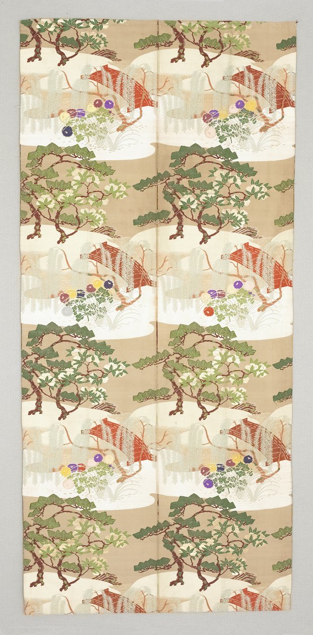 Frammento di Obi da Japanese School
