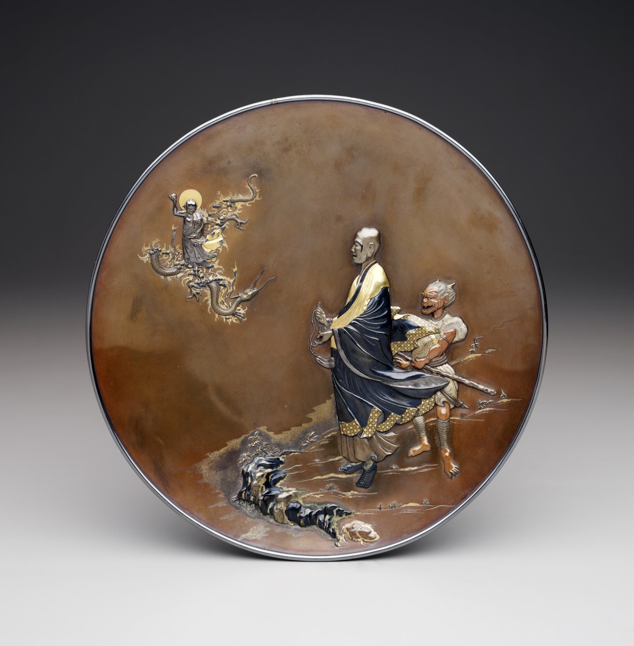 Placca, periodo Meiji, c.1870 da Japanese School
